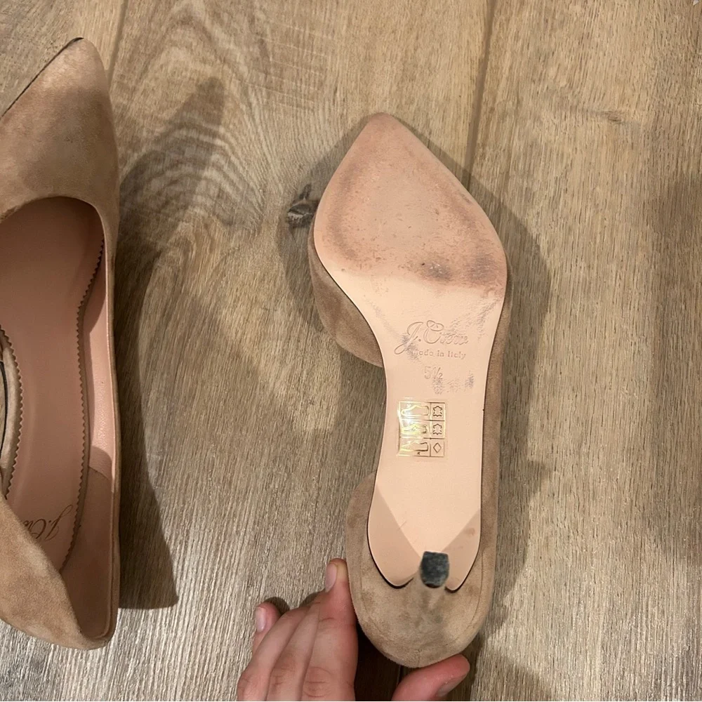 J. Crew Classic Tan Heels